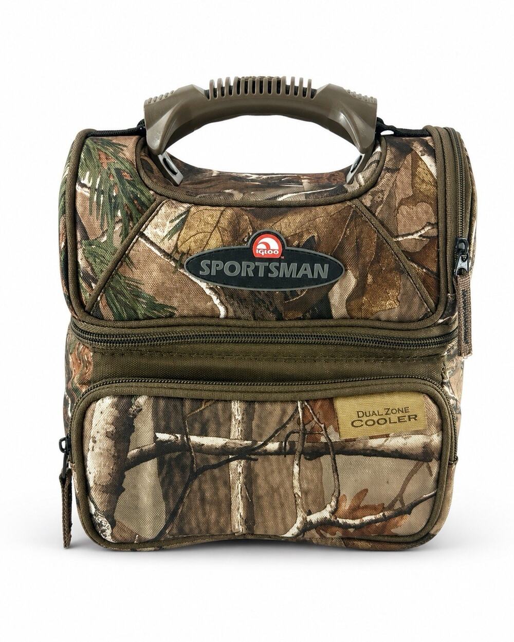 Igloo Sportsman Dual Zone Cooler Camo Realtree Insulated Lunch Bag Hunting